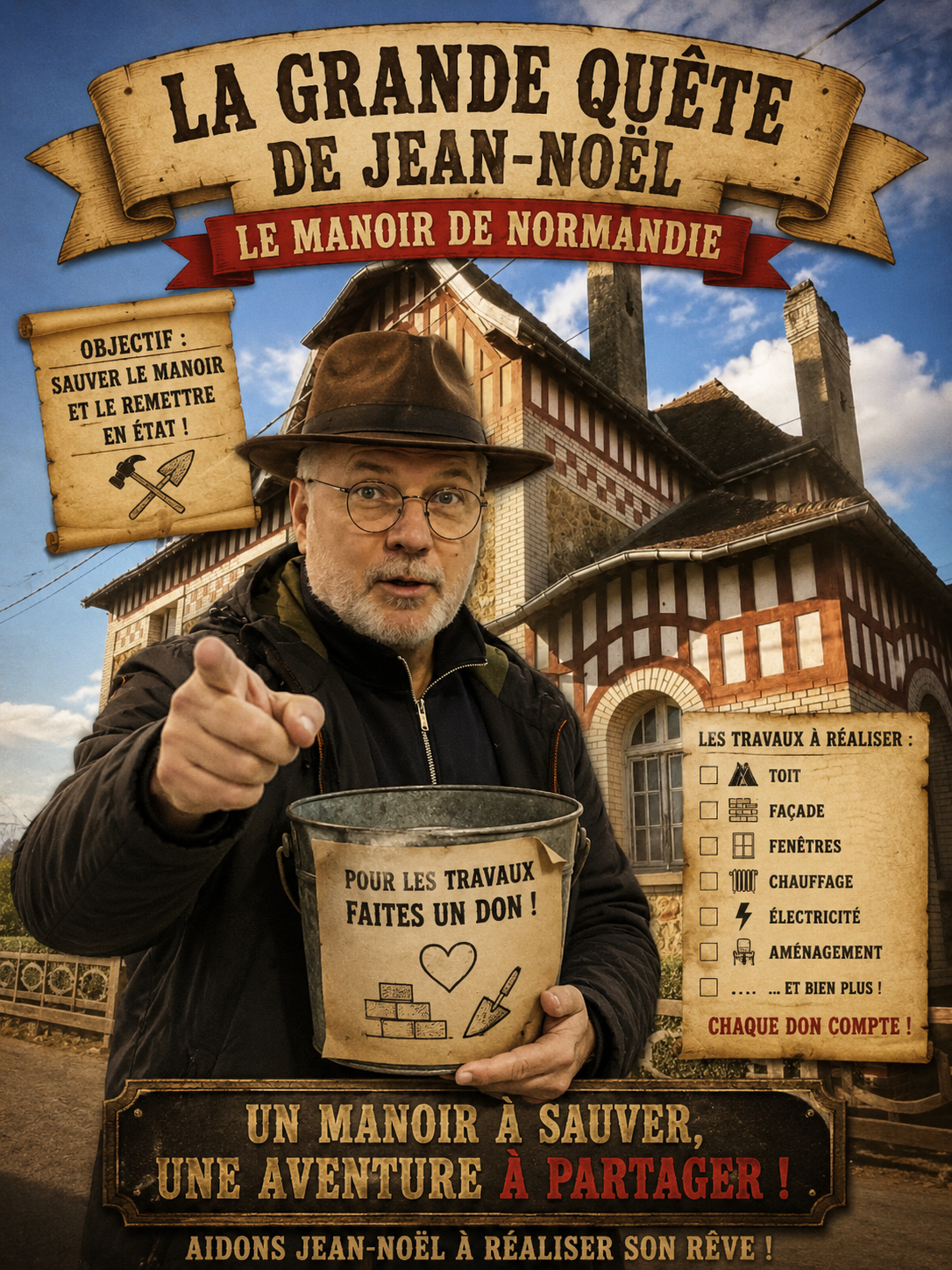 Soutenir Jean-Noël — accéder à la cagnotte